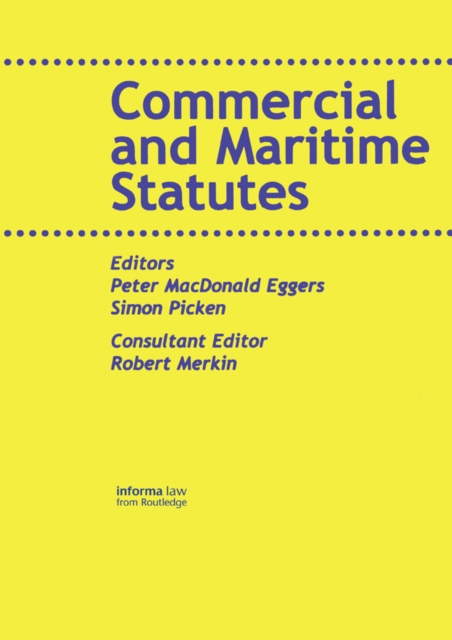 Commercial and Maritime Statutes, EPUB eBook