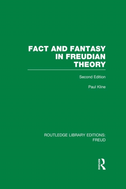 Fact and Fantasy in Freudian Theory (RLE: Freud), PDF eBook