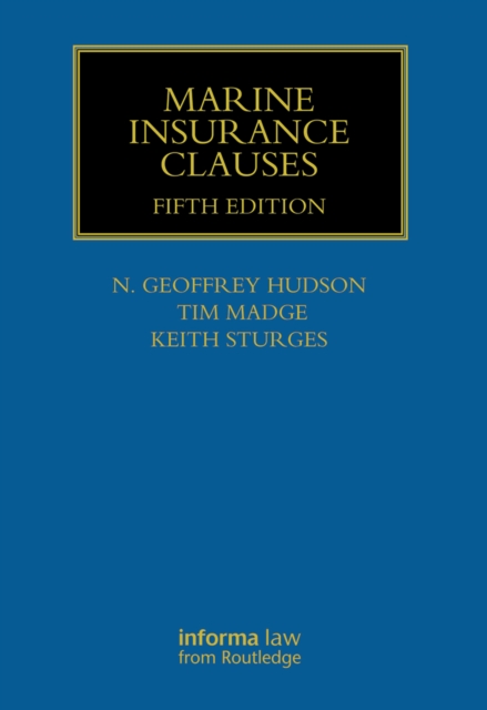 Marine Insurance Clauses, PDF eBook