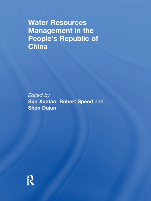 Water Resources Management in the People's Republic of China, EPUB eBook