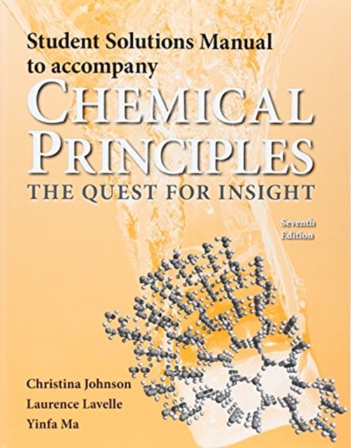 Student Solutions Manual for Chemical Principles, Paperback / softback Book