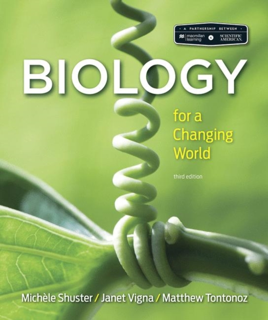 Scientific American Biology for a Changing World, Paperback / softback Book