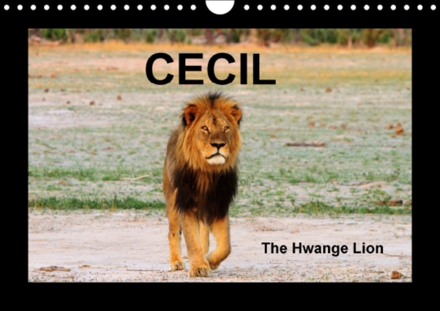 Cecil the Hwange Lion 2016 : Photo's of the Iconic Cecil the Lion and His Pride Taken in Hwange National Park, Calendar Book