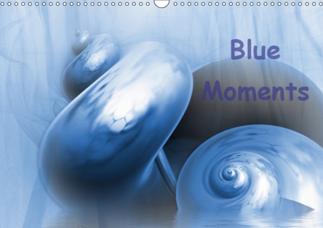 Blue Moments 2019 : Fractal Art, Calendar Book