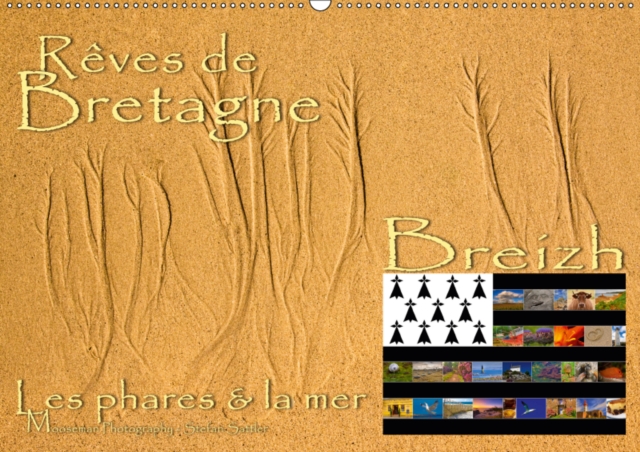 Reves de Bretagne - Breizh 2019 : Les cotes bretons dans le Finistere, Calendar Book
