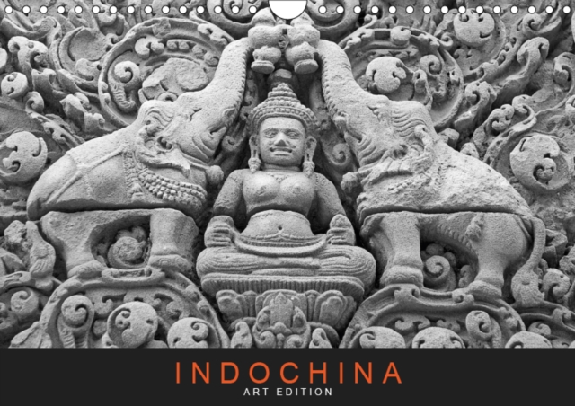 Indochina: Art Edition (UK Version) 2019 : A photographic journey through Vietnam, Laos and Cambodia., Calendar Book