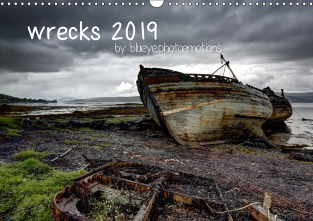 wrecks 2019 / UK-Version 2019 : Wrecks Calendar, 14 pages, Calendar Book