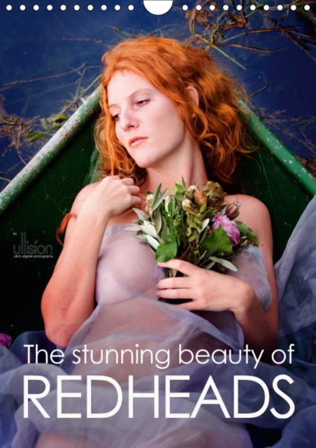 The stunning beauty of REDHEADS 2019 : sensual - beauty - longing, Month Calendar, in the magic of red hair, Calendar Book