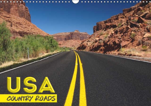 USA Country Roads 2019 : Lonely Trips in the United Staates, Calendar Book