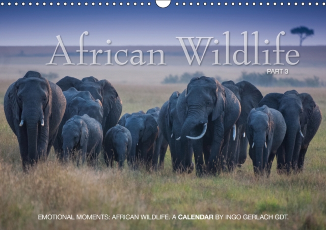 Emotional Moments: African Wildlife. Part 3. / UK-Version 2019 : Dramatic yet beautiful pictures of Africa's wildlife., Calendar Book