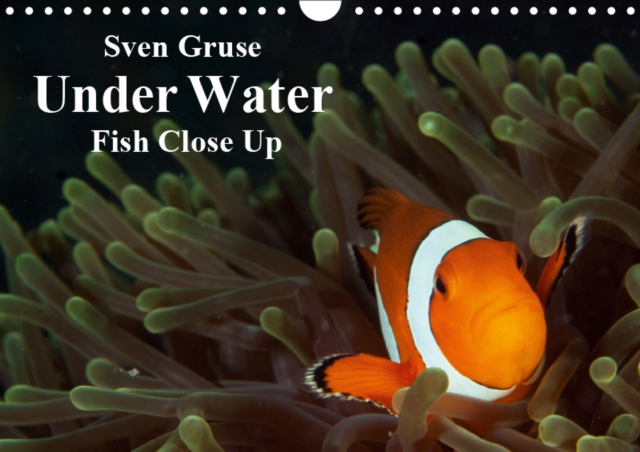 Sven Gruse Under Water - Fish Close Up 2019 : Enjoy the impressive underwater world, Calendar Book
