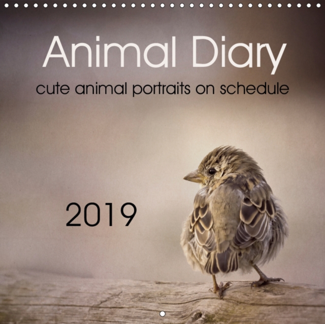 Animal Diary 2019 : Diary with lovely animal portraits, Calendar Book