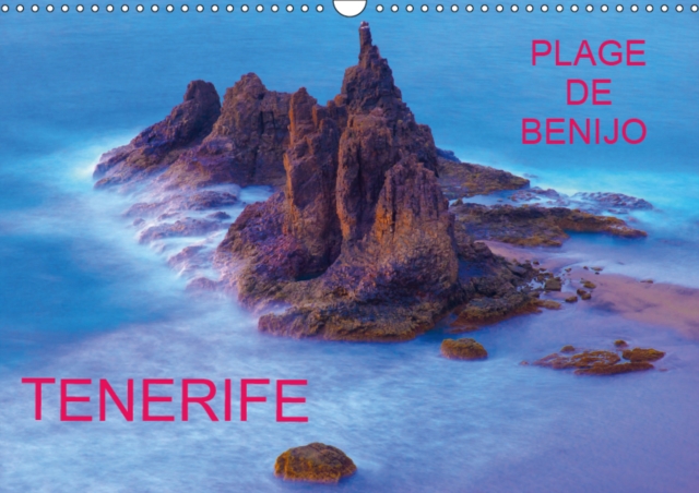 TENERIFE PLAGE DE BENIJO 2019 : La  plage solitaire de Benijo est aussi sauvage que les vagues qui se precipitent sur ses recifs basaltiques et son sable noir., Calendar Book