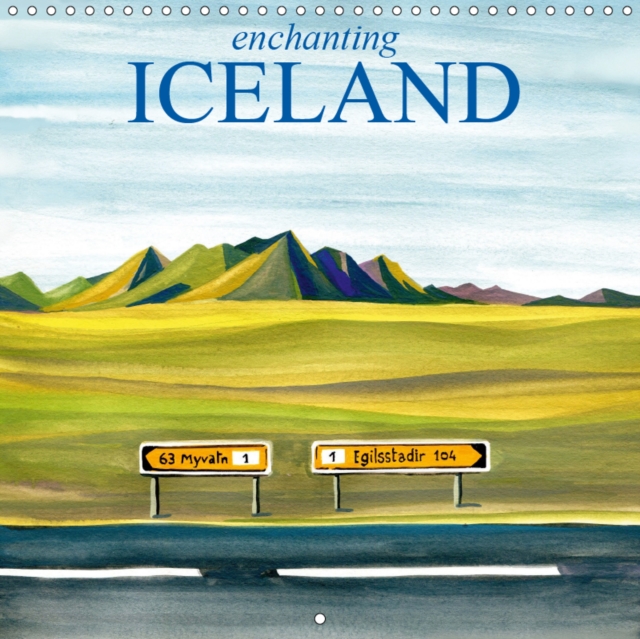 enchanting ICELAND 2019 : The mysterious and unique beauty of Iceland's landscapes, Calendar Book