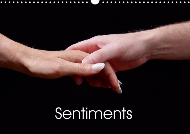 Sentiments 2019 : Serie d'images de mains relatant le concept d'emotions, Calendar Book