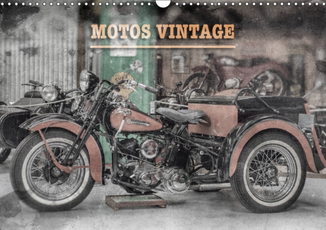 MOTOS VINTAGE 2019 : Exposition de motos anciennes, Calendar Book