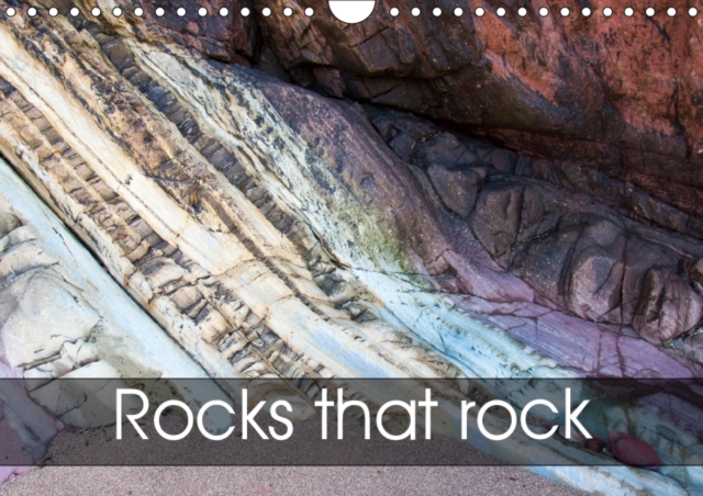 Rocks that rock 2019 : A selection of abstract studies of rocks on UK beaches, Calendar Book