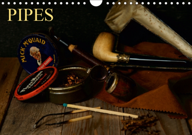 Pipes 2019 : A selection of various pipes and tobaccos  quite vintage style, Calendar Book