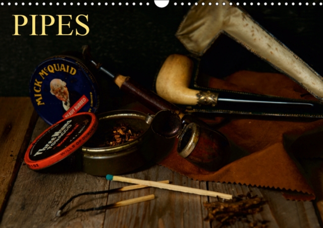 Pipes 2019 : A selection of various pipes and tobaccos  quite vintage style, Calendar Book