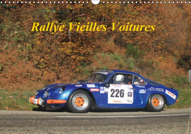 Rallye Vieilles Voitures 2019 : Rallye voitures des annees 80, Calendar Book