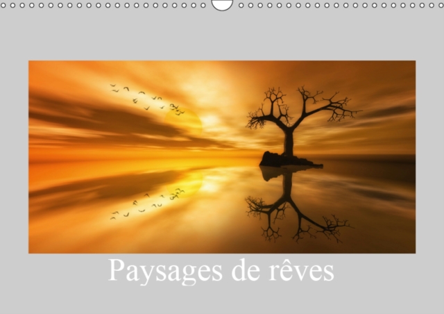Paysages de reves 2019 : Quelques paysages imaginaires, Calendar Book