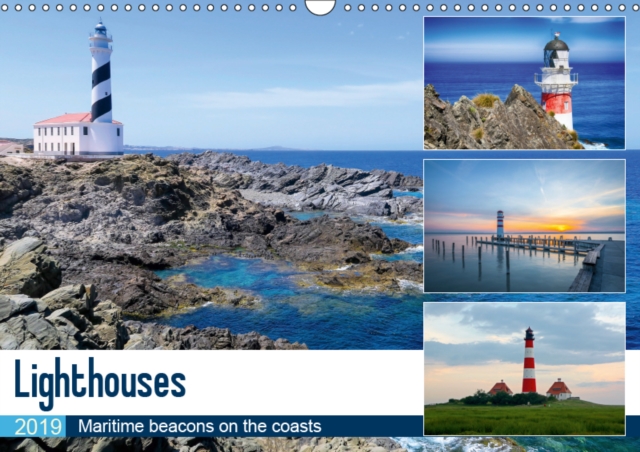 Lighthouses 2019 : Maritime beacons on the coast, Calendar Book
