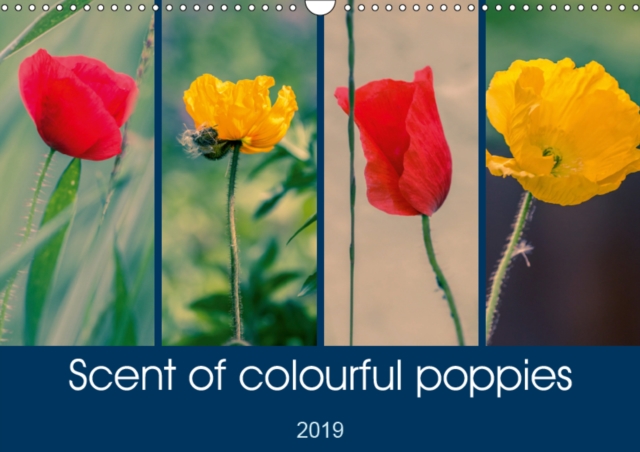 Scent of colourful poppies 2019 : A unique collection of top quality photographs of colourful poppies., Calendar Book