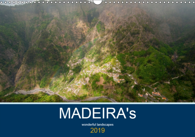 MADEIRA's wonderful landscapes 2019 : Wonderful landscapes and mountains., Calendar Book