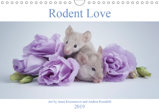 Rodent Love 2019 : Art by Anna Krizsanoczi and Andrea Kornfeld, Calendar Book