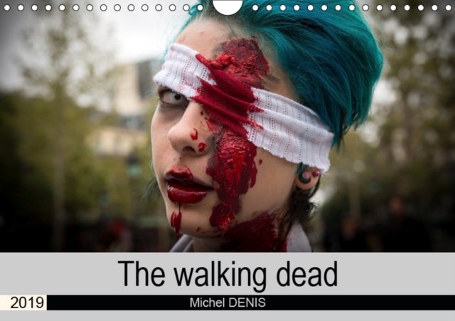 The walking dead 2019 : A herd of zombies invades Paris., Calendar Book