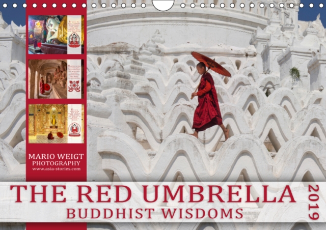 THE RED UMBRELLA 2019 : BUDDHIST WISDOMS, Calendar Book