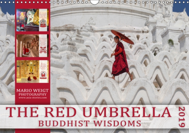 THE RED UMBRELLA 2019 : BUDDHIST WISDOMS, Calendar Book