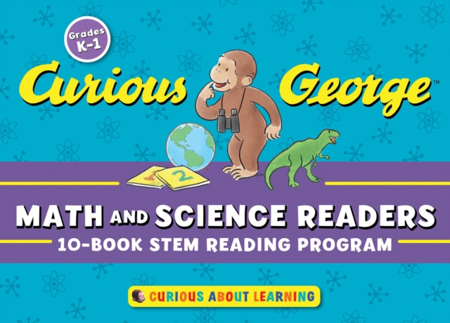 Curious George Math & Science Readers: 10-Book STEM Reading Program, Paperback / softback Book