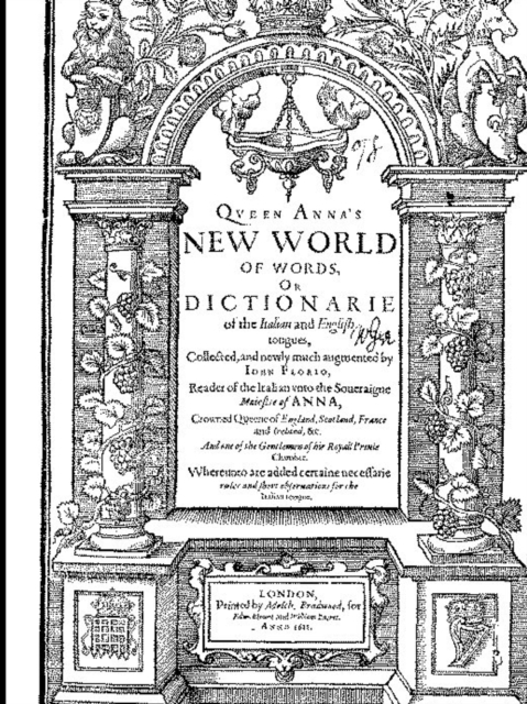 Florio's  Italian English Dictionary of 1611, Paperback / softback Book