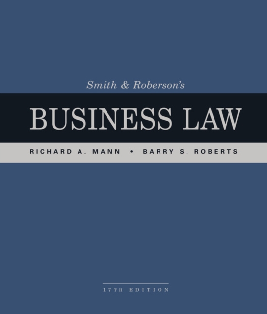Smith and Roberson?s Business Law, Hardback Book