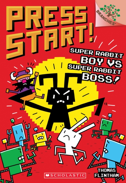 Super Rabbit Boy vs. Super Rabbit Boss!: A Branches Book (Press Start! #4), Paperback Book