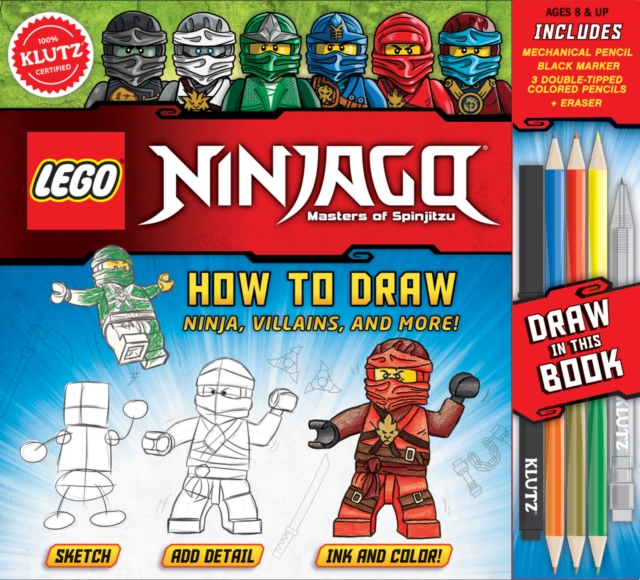 LEGO NINJAGO: How to Draw Ninja, Villains and More, Mixed media product Book
