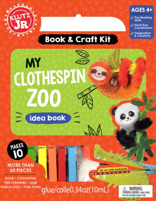 My Clothespin Zoo, Mixed media product Book