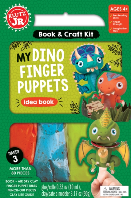 My Dino Finger Puppets, Mixed media product Book