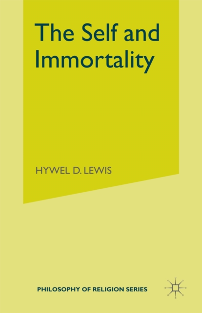 The Self and Immortality, PDF eBook