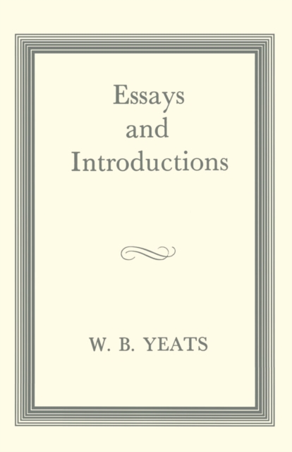 Essays and Introductions, PDF eBook
