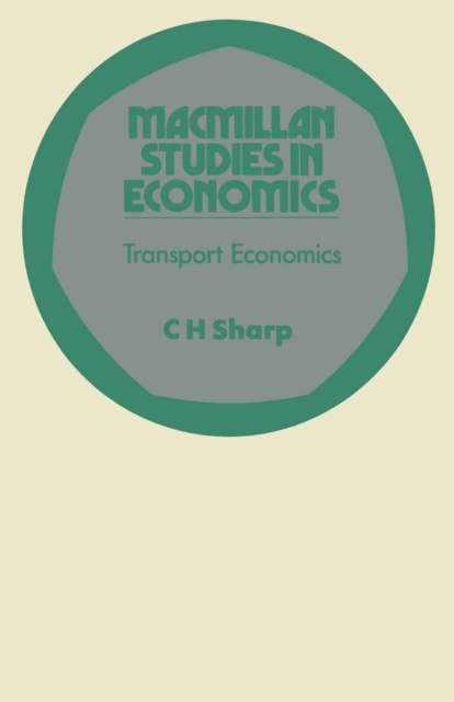 Transport Economics, PDF eBook