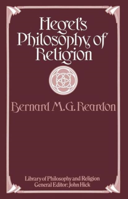 Hegel's Philosophy of Religion, Paperback / softback Book