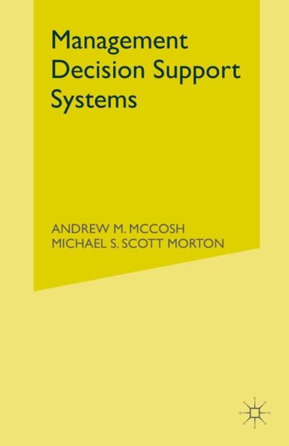 Management Decision Support Systems, PDF eBook