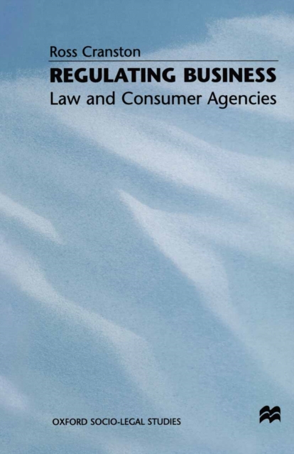 Regulating Business : Law and Consumer Agencies, PDF eBook