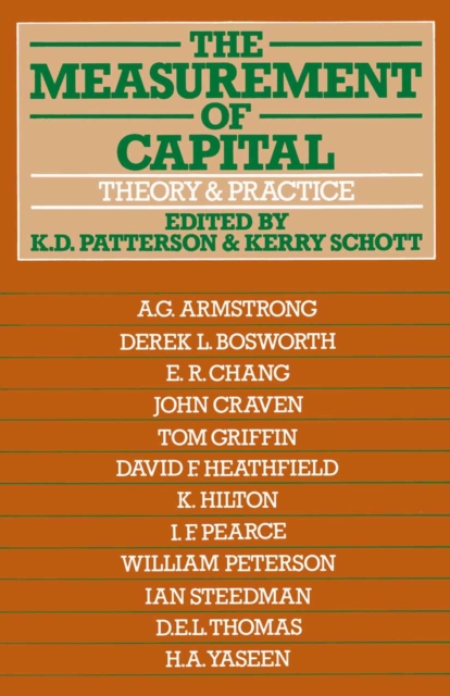 The Measurement of Capital : Theory and Practice, PDF eBook