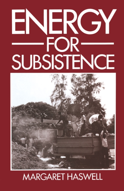Energy for Subsistence, PDF eBook