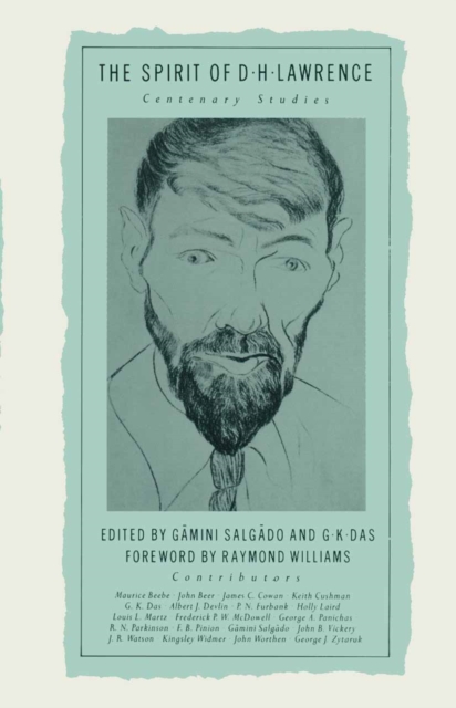 The Spirit of D. H. Lawrence : Centenary Studies, PDF eBook