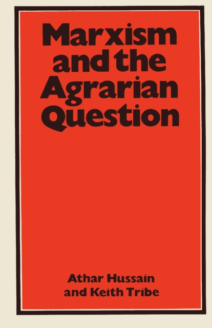 Marxism and the Agrarian Question, PDF eBook