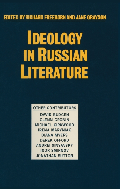 Ideology in Russian Literature, PDF eBook